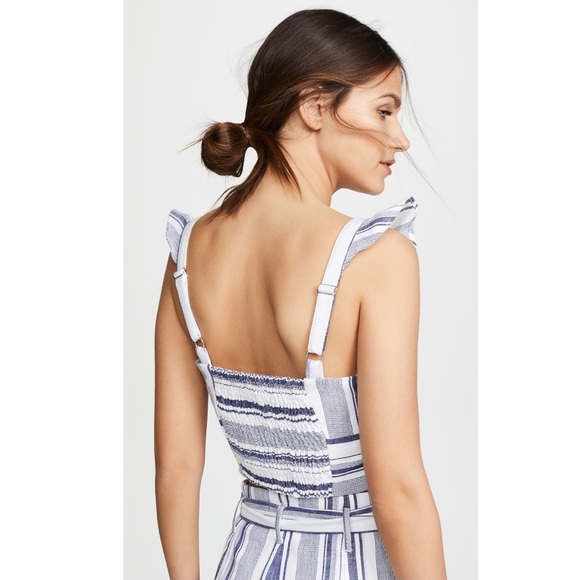 NEW PARKER STRIPED CROP TOP - Picture 6 of 8